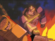 Arrogant Autobot punch