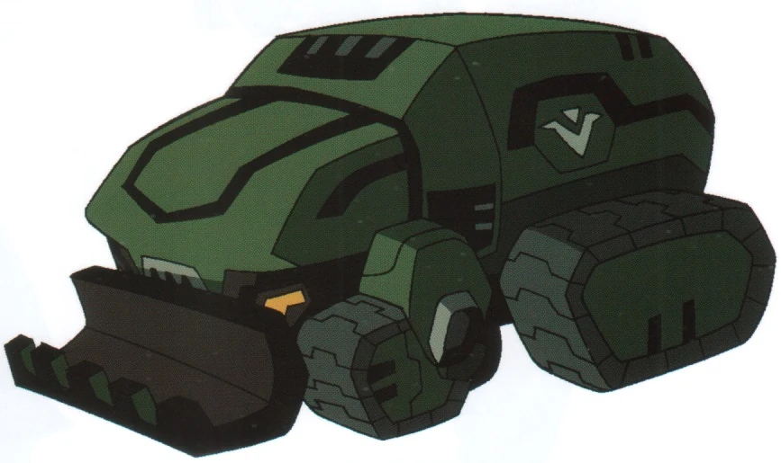 Image Bulkhead Cybertron Vehicle.jpg Transformer Titans Animated