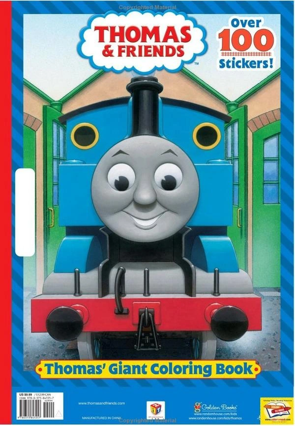 Thomas' Giant Coloring Book | Thomas the Tank Engine Wikia | Fandom