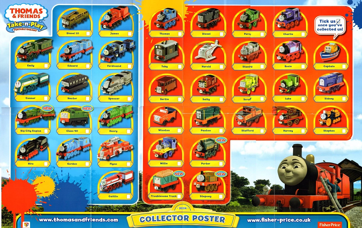 Image TakenPlay2014CollectorPoster.png Thomas the Tank Engine