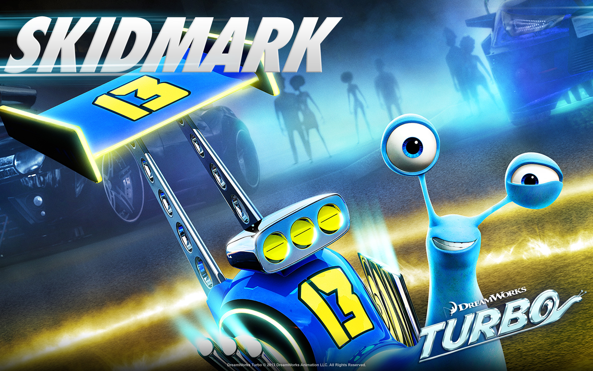Image SkidmarkinTurboMovieHDWallpapers.jpg Turbo Wiki FANDOM