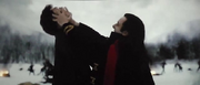 Edward and Aro's fight