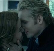 Esme and carlisle kiss