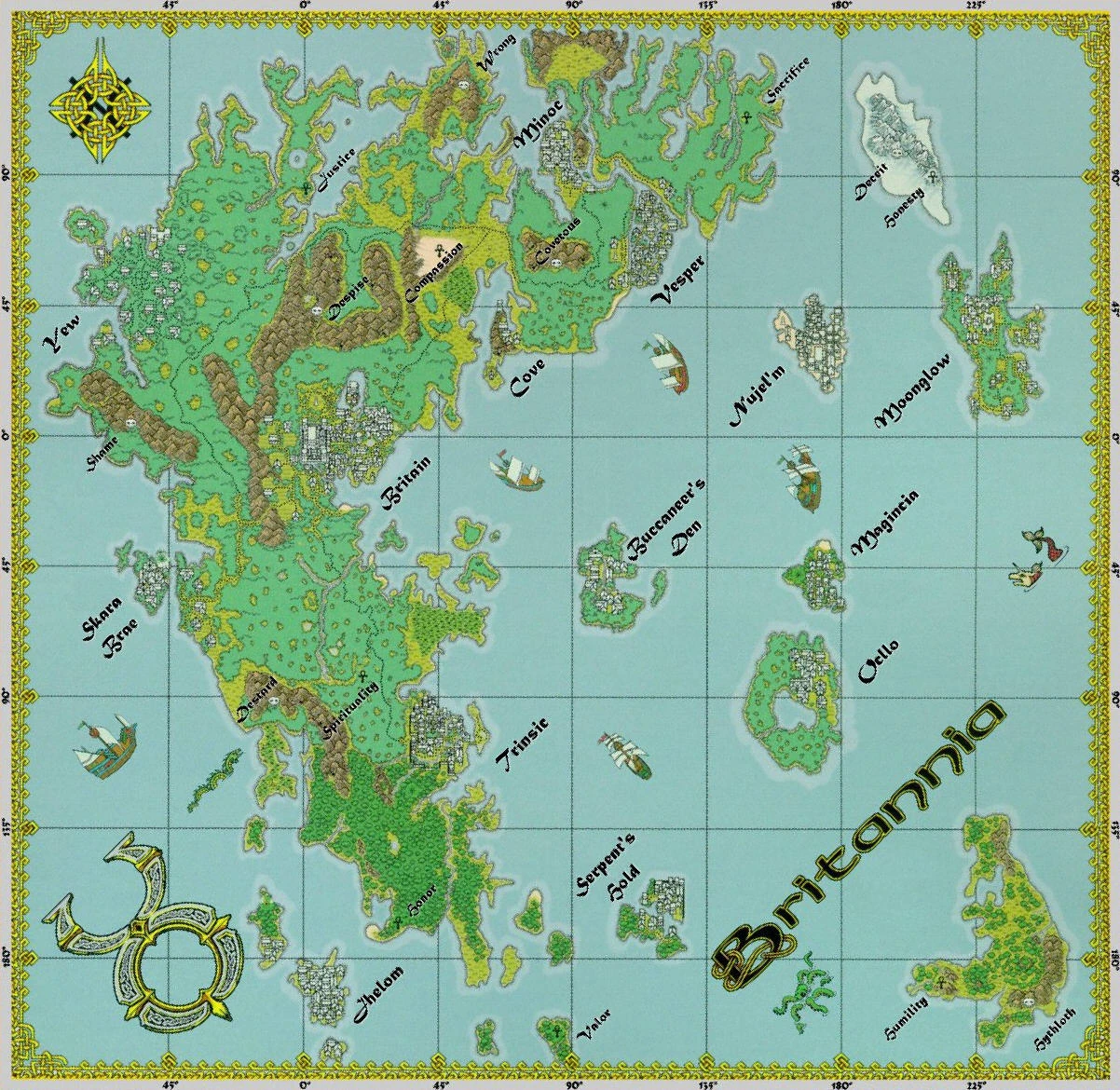 Britannia in Ultima Online Editable Codex Fandom powered by Wikia
