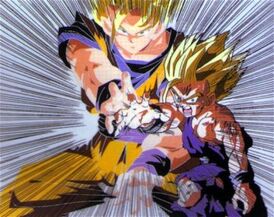 Father Son Kamehameha With Goku