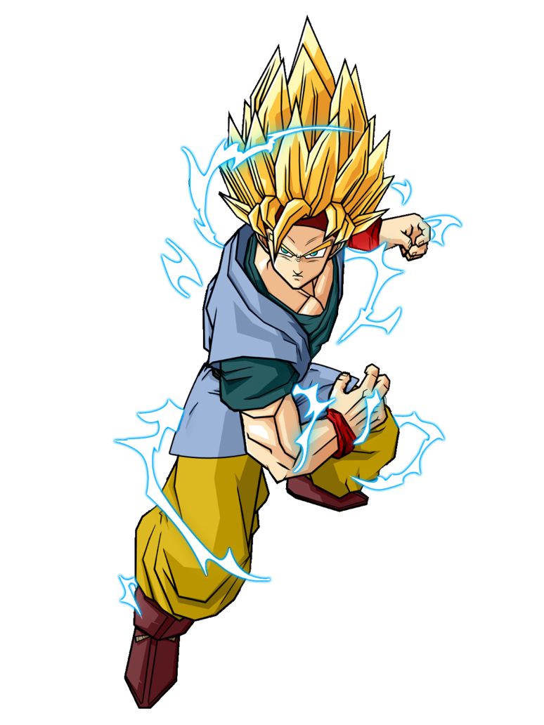 Evil Goku Super Saiyan 3 Goku jr Adult Super Saiyan 2