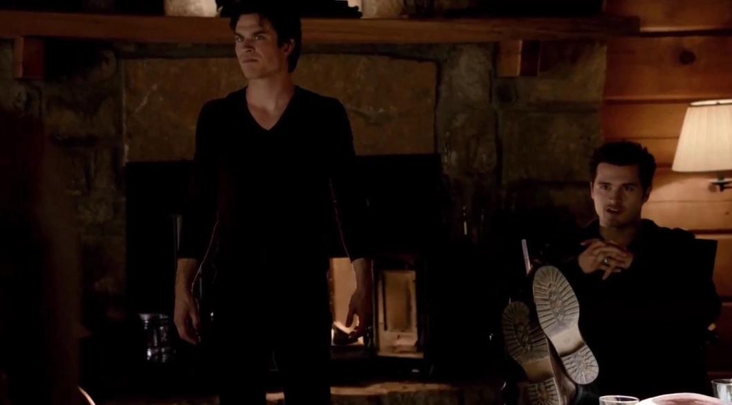 Image Damon and Enzo in 5x20.png The Vampire Diaries Wiki Fandom