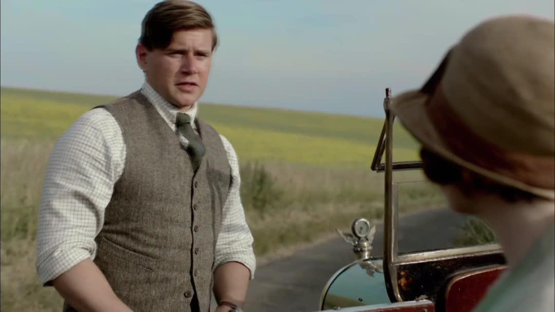 Video Downton Abbey Season 4 Allen Leach Tom Branson Clip Downton