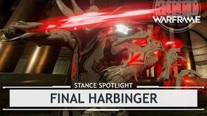 warframe harbinger final stances wikia