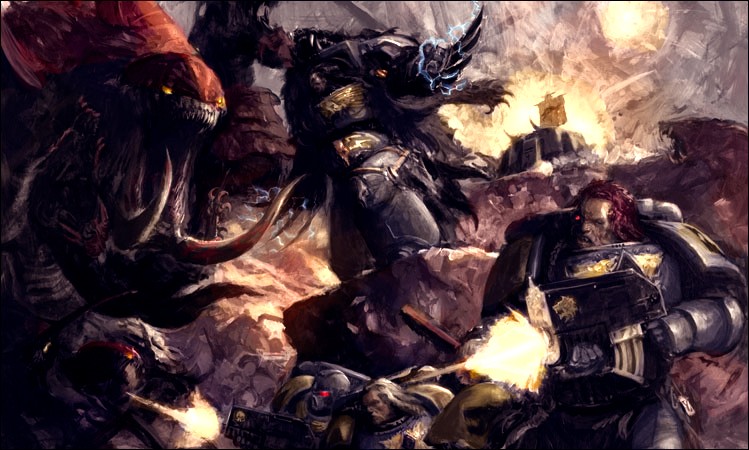 Warhammer 40k orks vs tyranids