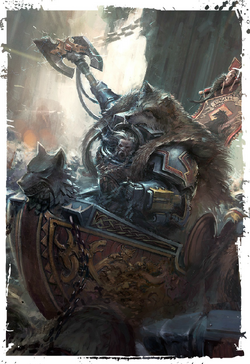 Grimnar Stormrider charge