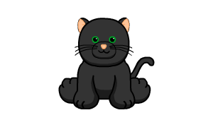Webkinz black cat green eyes Webkinz black cat green eyes