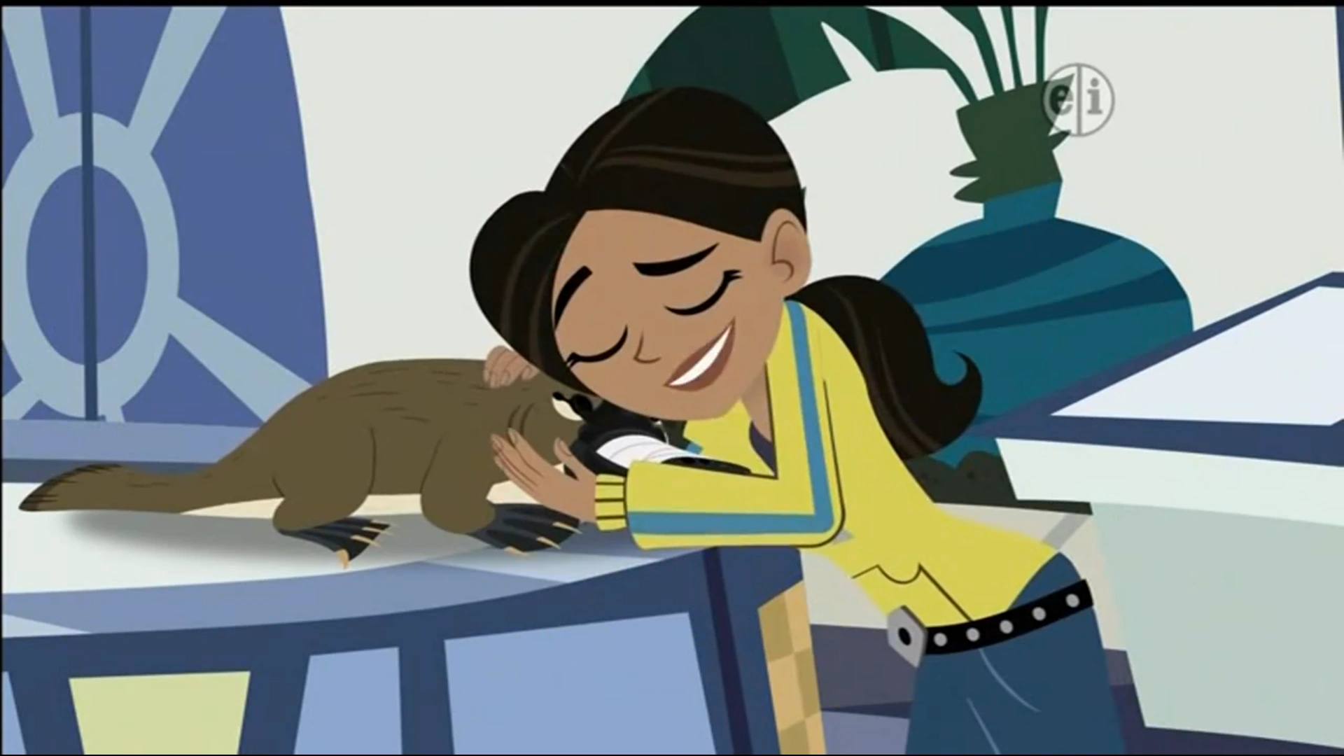 Image - Aviva hugging Plato.png | Wild Kratts Wiki | Fandom powered by