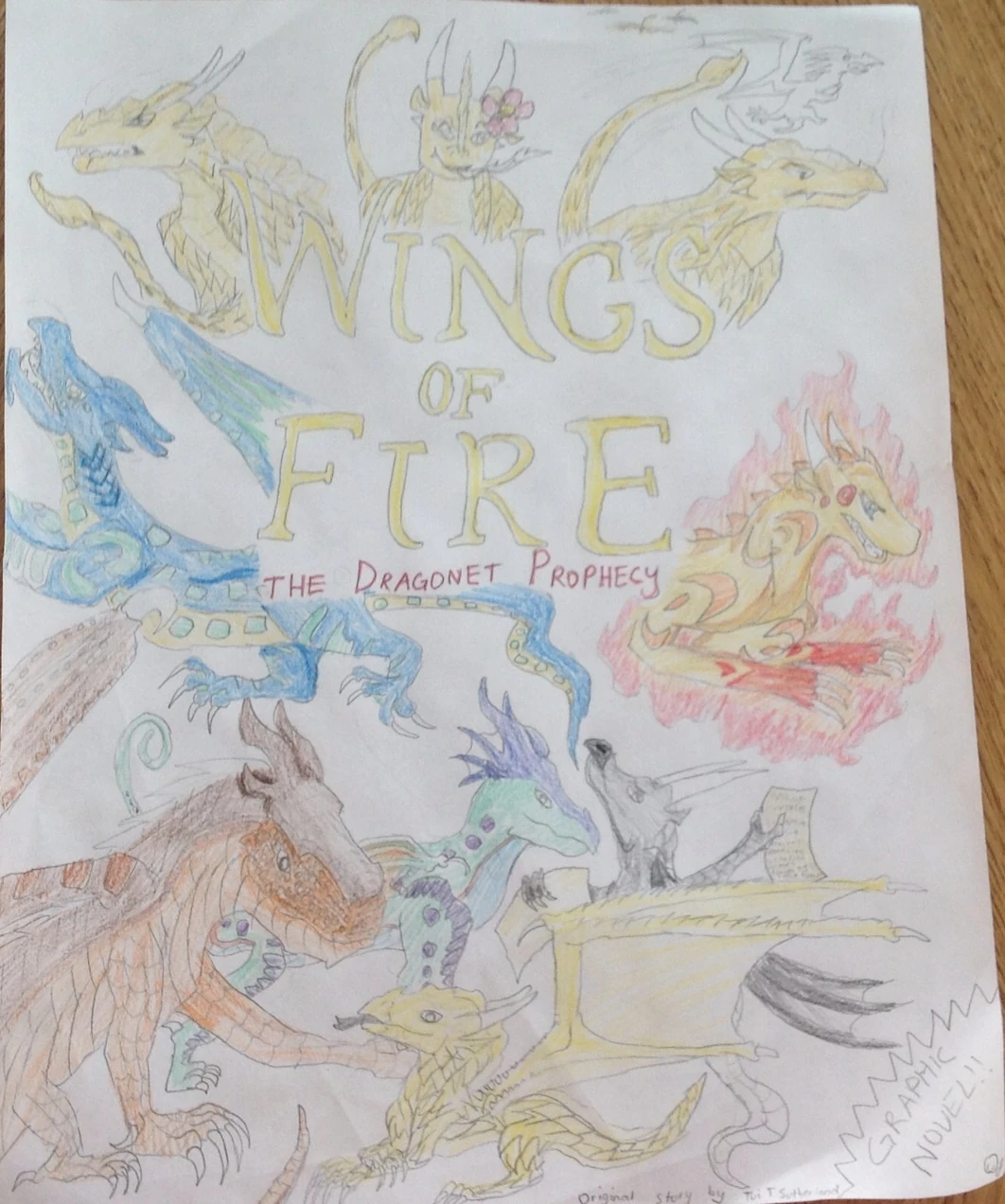 Image Wings of Fire The Prophecy Graphic Novel Cover.jpg Wings of Fire Fanon Wiki