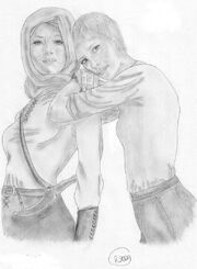 Bain and Chiad by googoolini