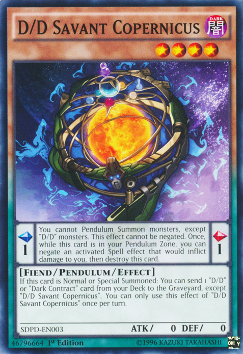 D/D Savant Copernicus | Yu-Gi-Oh! | FANDOM powered by Wikia