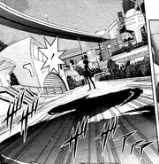 Shadow approaching Kotori