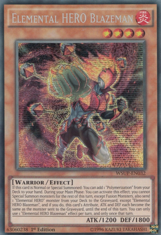 Elemental HERO Blazeman | Yu-Gi-Oh! | FANDOM powered by Wikia