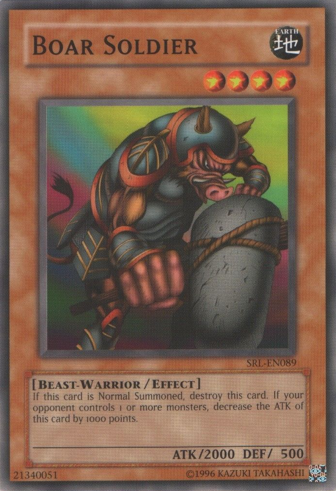 Boar Soldier | Yu-Gi-Oh! | Fandom powered by Wikia