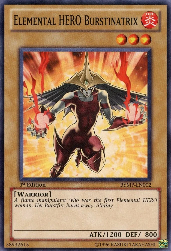 Card TriviaElemental HERO Burstinatrix YuGiOh! FANDOM powered by