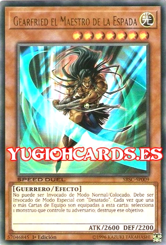El Maestro De La Espada Genio De La Academia Gearfried el Maestro de la Espada | Yu-Gi-Oh! Wiki en Español | Fandom