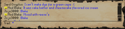 Ice cream answer