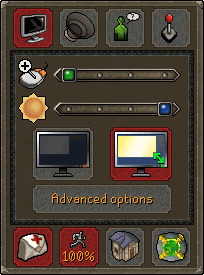 Options interface