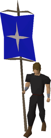 File:Banner (Saradomin) equipped.png