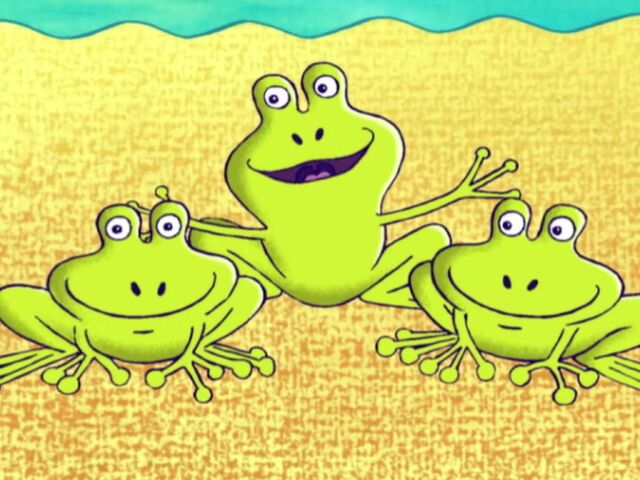 File:Three Frogs.jpg