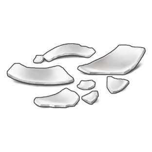 Glass shards