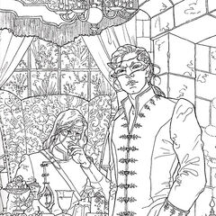 A Court of Thorns and Roses Coloring Book A Court of Thorns and Roses
