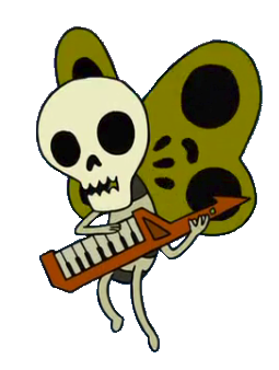 Skeleton Butterfly