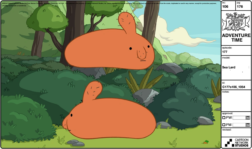 Image Modelsheet sealard.png Adventure Time Wiki FANDOM powered