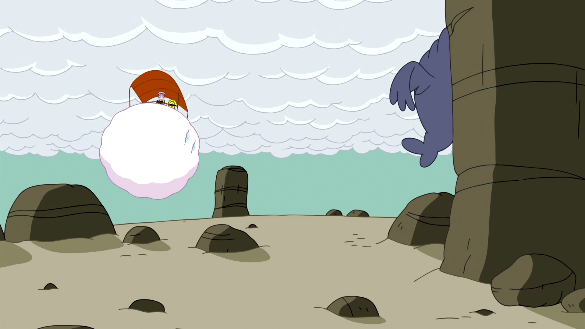 Image S5e51 Greed Lard crashes.png Adventure Time Wiki Fandom powered by Wikia