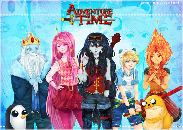 File:Adventure Time Anime.png