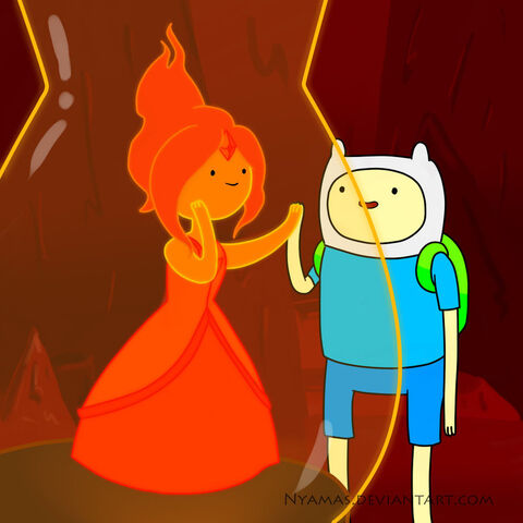 File:Finn and flame princess by nyamas-d59rofv.jpg