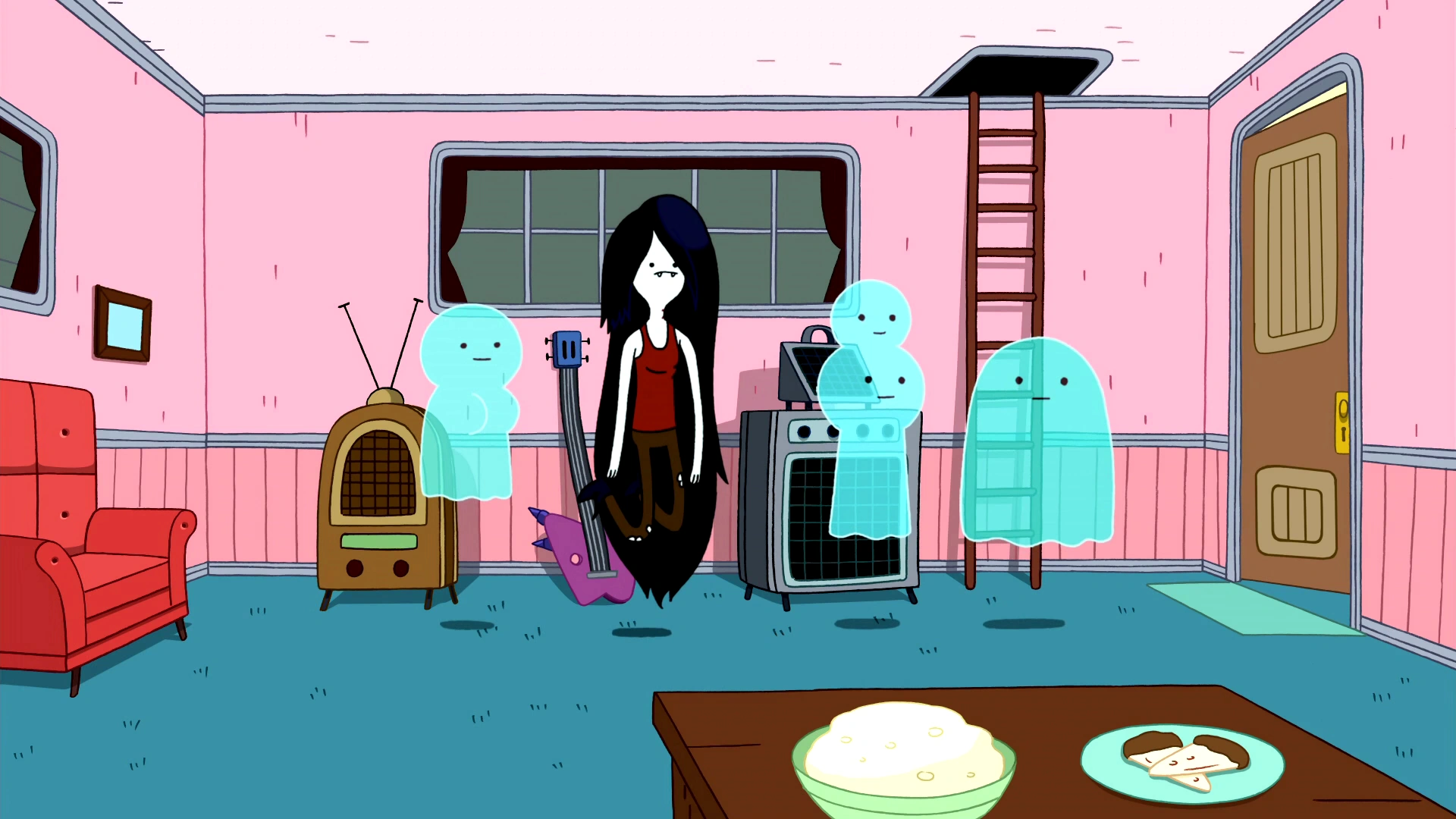 Image S2e26 Marceline and ghosts.png Adventure Time Wiki FANDOM powered by Wikia