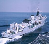 HMS Exmouth (F84)