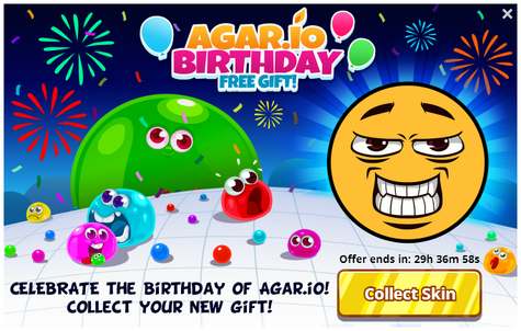 Agario-birthday-free-gift-offer