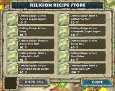 Store - Religion Recipe Store