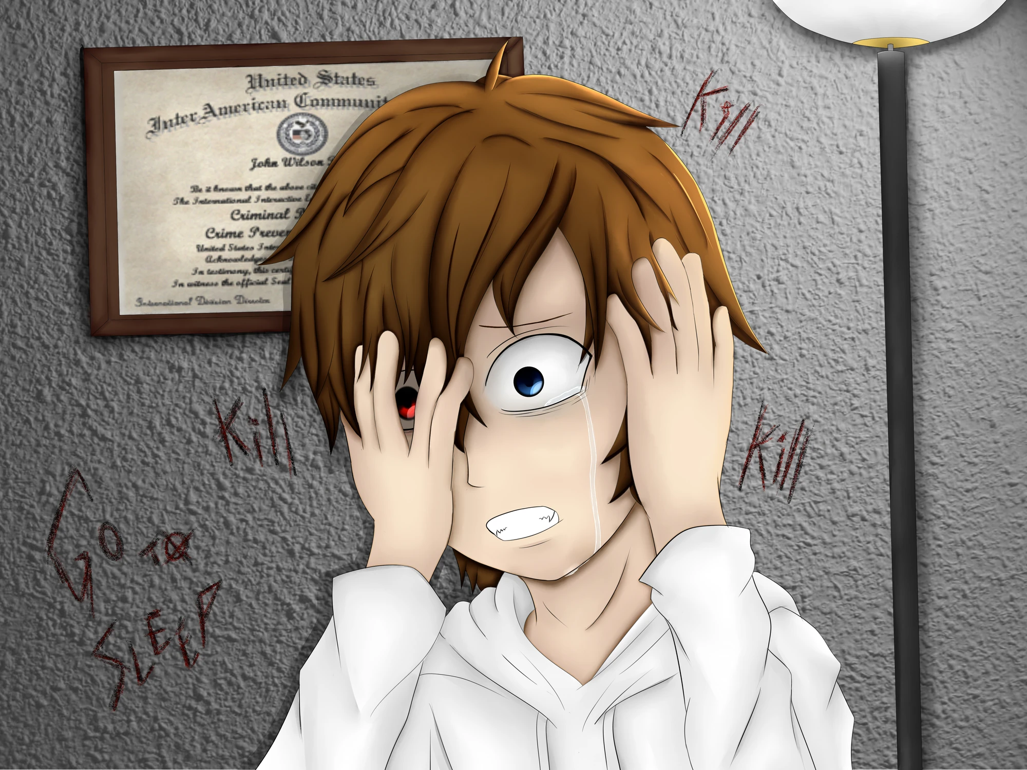 In a Darkened Room: A Jeff The Killer Story - Part One | AirSharkSquad