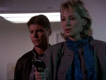 Maria with Hawke