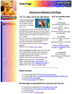 Stephan's ALF Page
