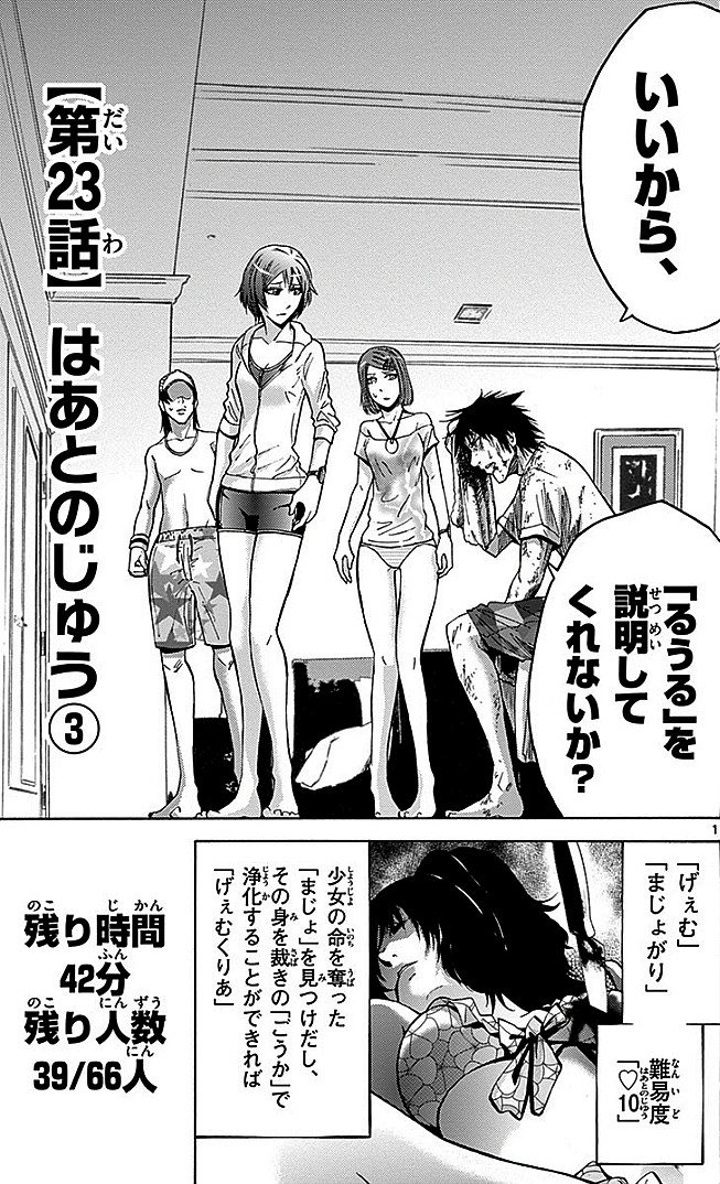 Alice In Borderland Manga Characters