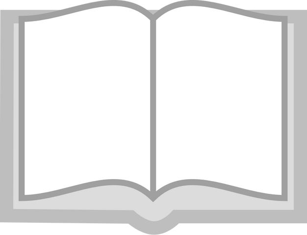File:Open book grayscale-999px.png