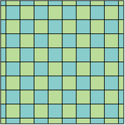 Square tiling