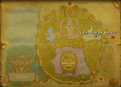 Valentina deArdeur map