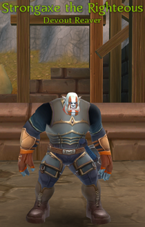 Strongaxe the righteous npc