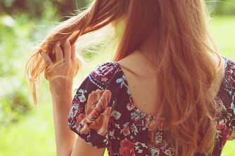 Back-floral-girl-hair-red-hair-redhead-Favim.com-54054 large