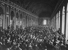 Treaty of Versailles Signing, Hall of Mirrors